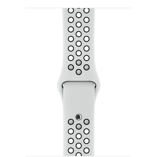 Apple Watch Series 3 Nike+ (GPS + LTE) 42mm Silver Aluminum Case / Pure Platinum/Black Band (MQME2)