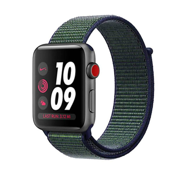 Apple Watch Series 3 Nike+ (GPS + LTE) 42mm Space Gray Aluminum with Mig Fog Sport Loop (MQLH2)
