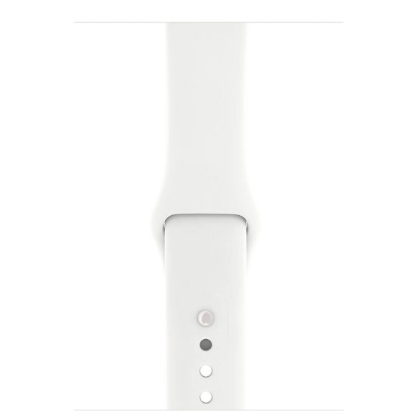 Apple Watch Edition Series 3 GPS + Cellular 42mm White Ceramic Case with Soft White/Pebble Sport (MQKD2)