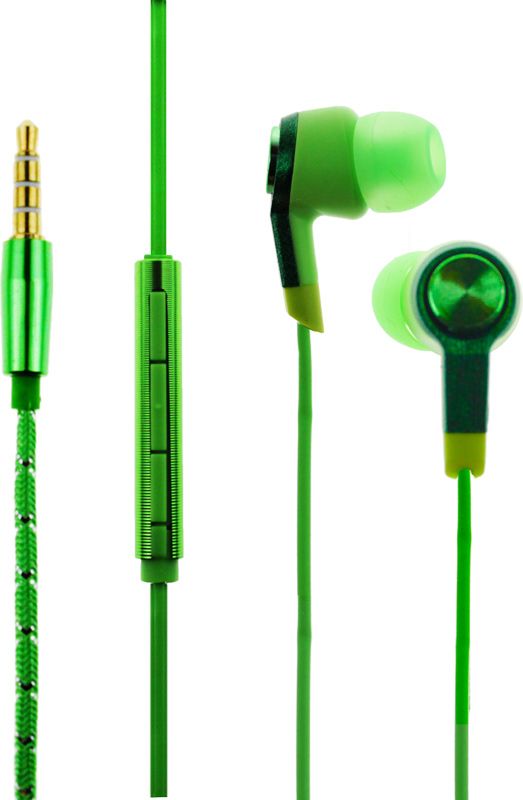 Наушники TOTO Earphone Mi5 Metal Green