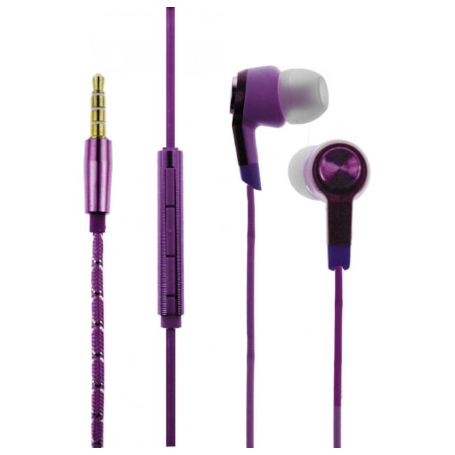 Наушники TOTO Earphone Mi5 Metal Purple