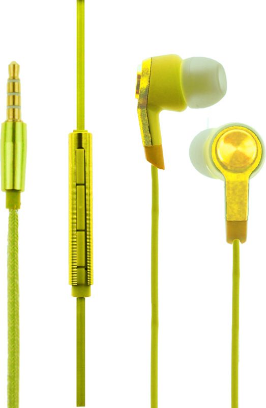 Наушники TOTO Earphone Mi5 Metal Yellow