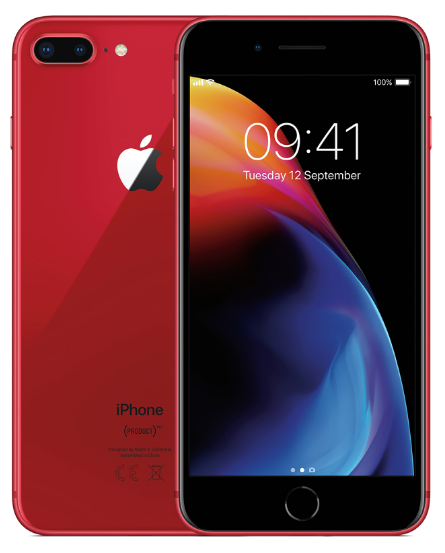 Apple iPhone 8 Plus 256gb, Red