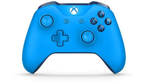 Microsoft Xbox One S Blue Wireless Controller
