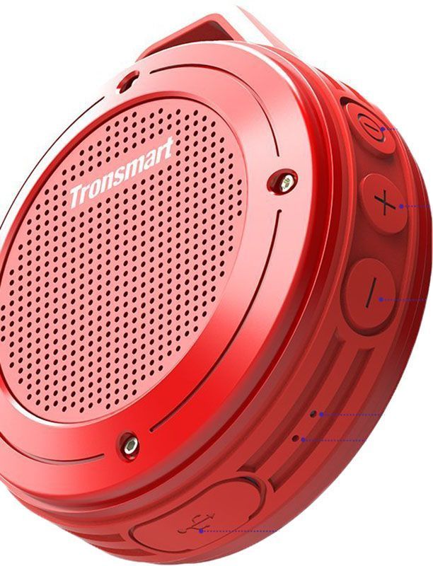 Акустическая система Tronsmart Element T4 Portable Bluetooth Speaker Red