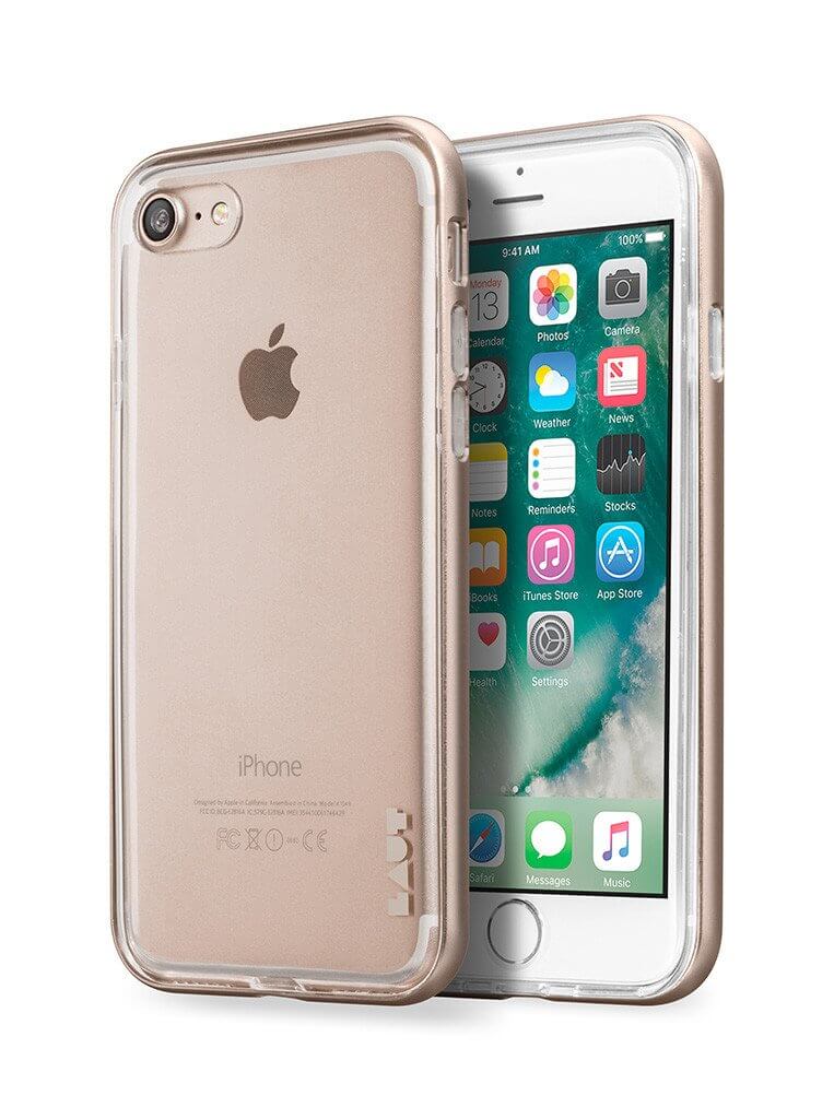 

Чехол LAUT EXO-FRAME Aluminium bampers Gold для iPhone 7 (LAUT_IP7_EX_GD)