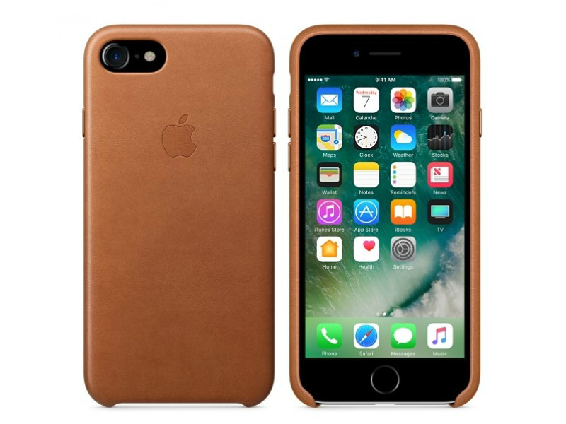 Чохол Leather Case Saddle Brown для iPhone 7