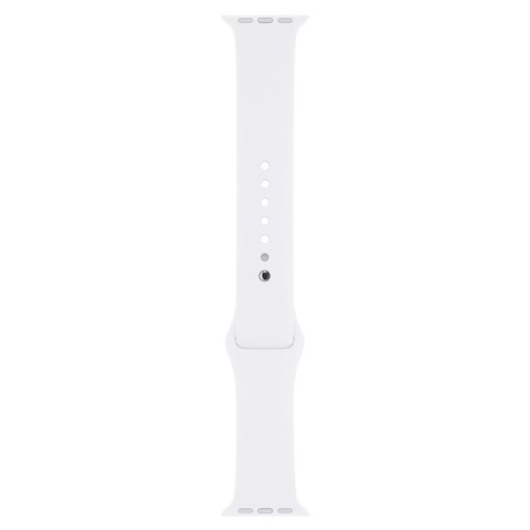 Apple Watch Series 1 38mm Silver Aluminum Case with White Sport Band (MNNG2)