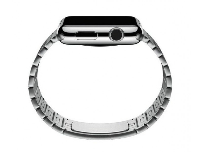 Apple Watch 38mm Stainless Steel Case with Stainless Steel Link Bracelet (MJ3E2)