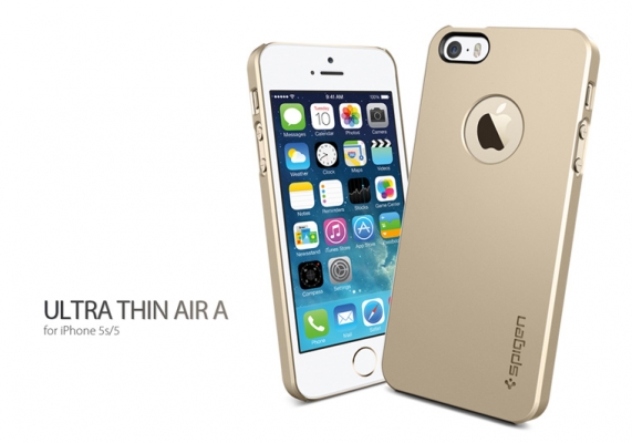 Чохол SGP Ultra Thin Air A Champagne Gold на iPhone 5/5S
