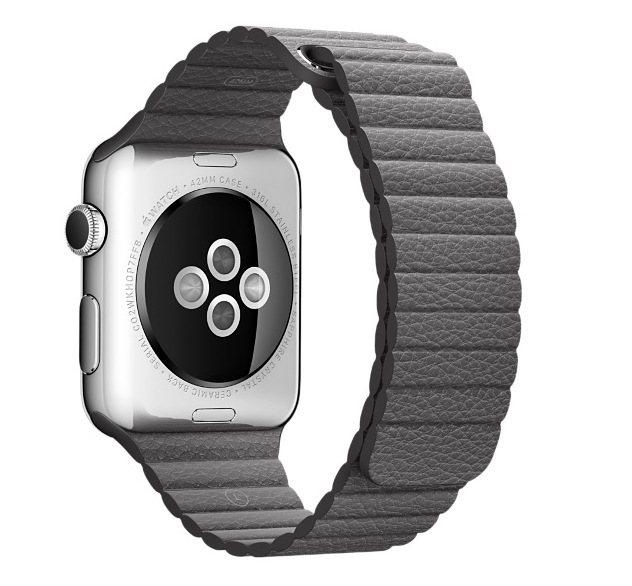 Ремешок 38/42mm Leather Loop Storm Gray для Apple Watch