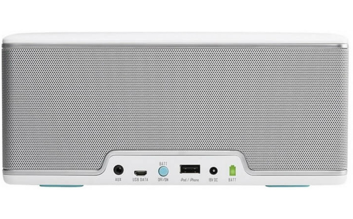 Акустическая система RIVA Turbo X Premium Wireless Bluetooth Speaker White/Silver (RTX01S-UN)