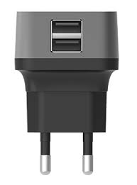 Сетевое з/у Lab.C X2 2 Port USB Wall Charger (2.4A) Space Gray