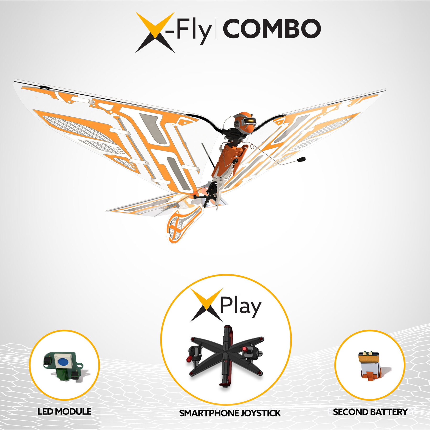 Насекомое-дрон X-Fly