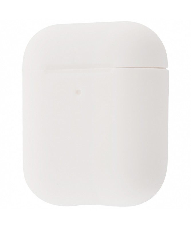 Чехол для AirPods Silicone case Full /white/
