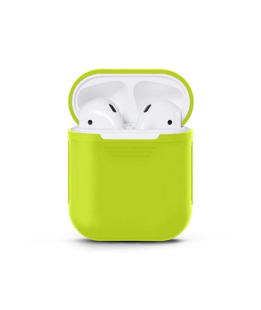 Чехол для AirPods Silicone case Full /green/