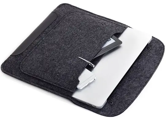 Чехол-конверт Gmakin для MacBook Pro 13,3 и Air 13,3 Black (GM01-13New)
