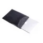 Чехол-конверт для Macbook 13 New фетровый с экокожией на кнопке Black (GM08-13New)