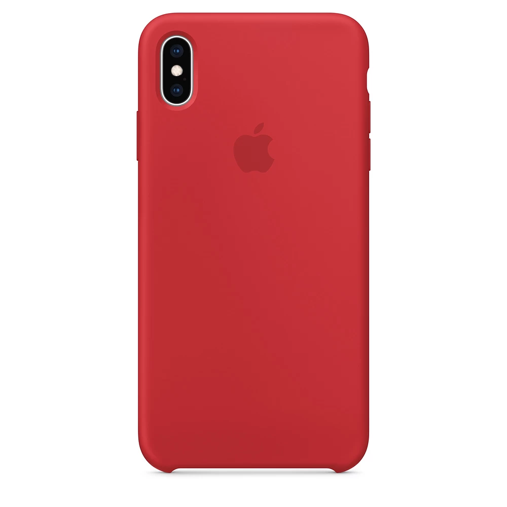Чехол MF Apple iPhone XS Max Silicone Red