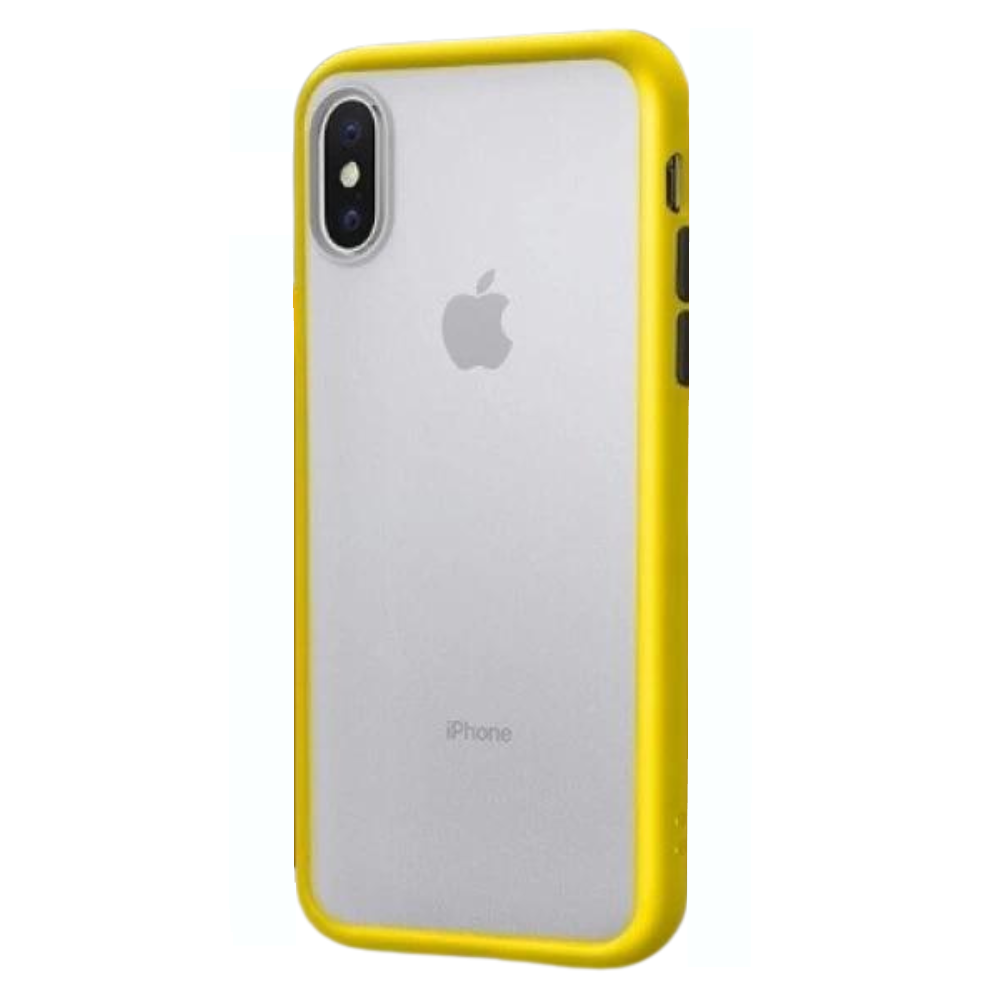 Чехол iPhone XS Max Gingle Series Yellow/Red