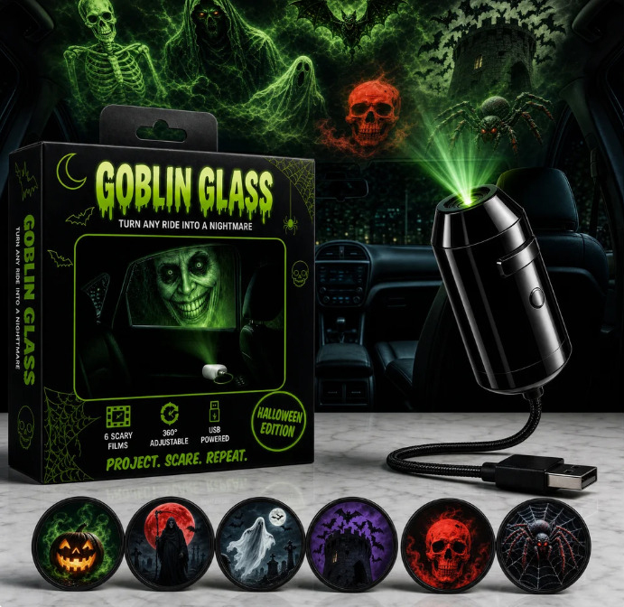 USB-проектор GoblinGlass для автомобилей и окон