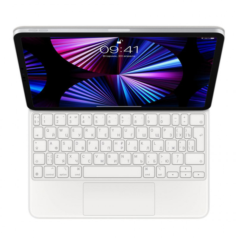 Чохол-клавиатура для планшета Apple Magic Keyboard for iPad Pro 11-inch (3rd generation) and iPad Air (4th generation) (MJQJ3)