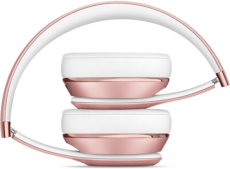 Наушники с микрофоном Beats Solo3 Wireless Headphones - Rose Gold (MX442)
