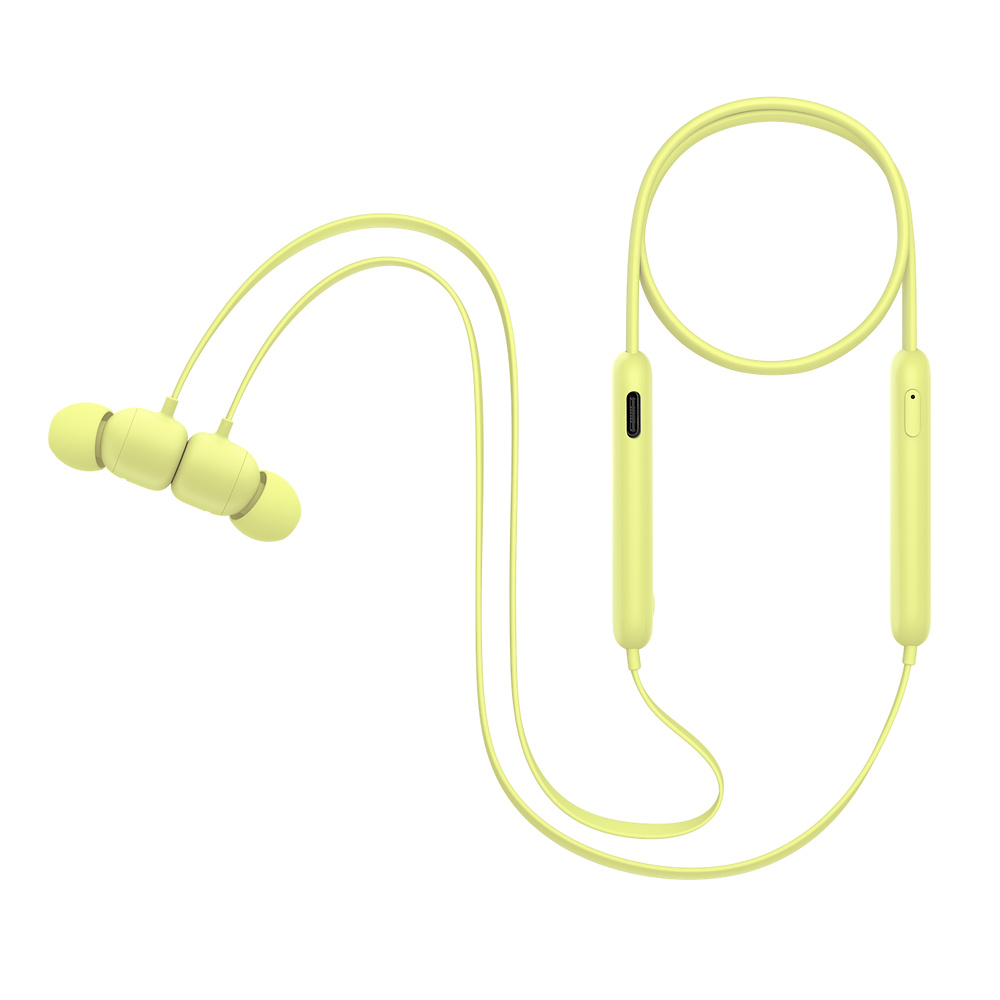 Наушники с микрофоном Beats Flex – All-Day Wireless Earphones - Yuzu Yellow (MYMD2)