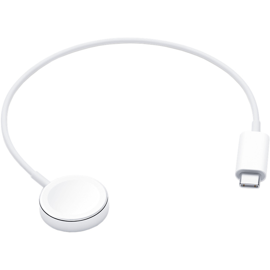 Беспроводное зарядное устройство Apple Watch Magnetic Charger to USB-C Cable (0.3 m) (MX2J2)