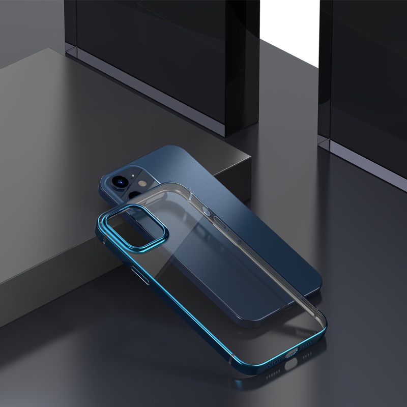 Чохол Baseus Shining для iPhone 12 Mini Navy Blue