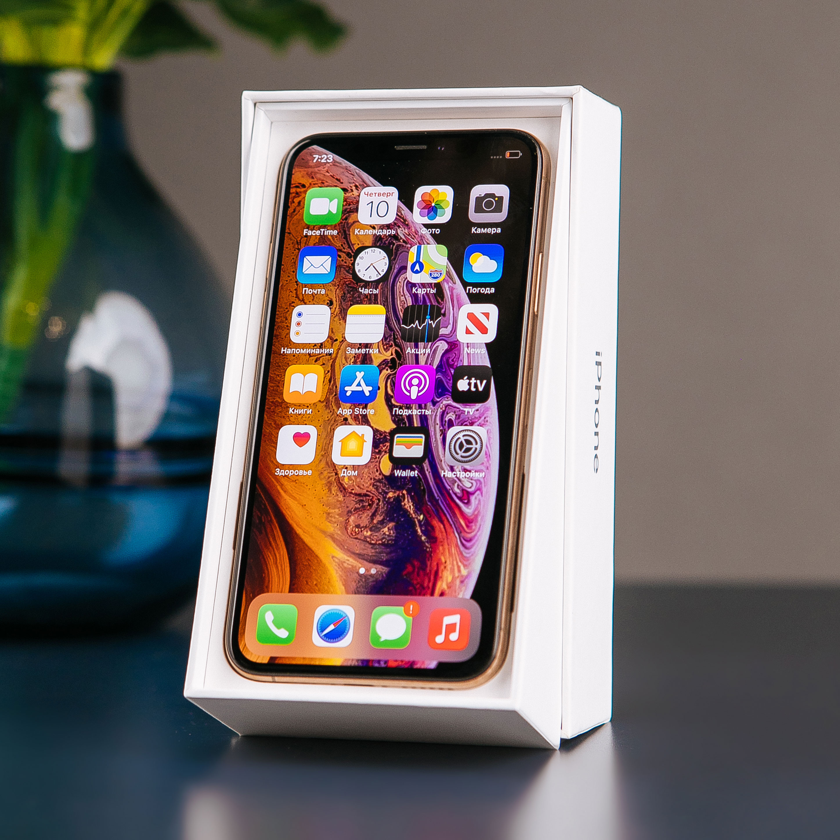 

iPhone XS Gold 64gb б/у