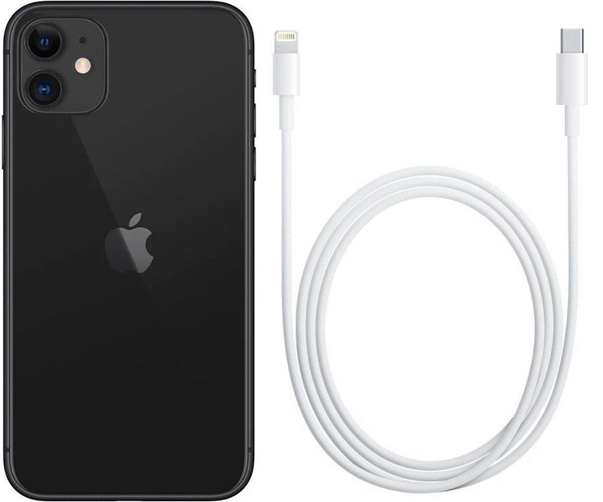 iPhone 11 128Gb Black Slim Box (MHDH3) 
