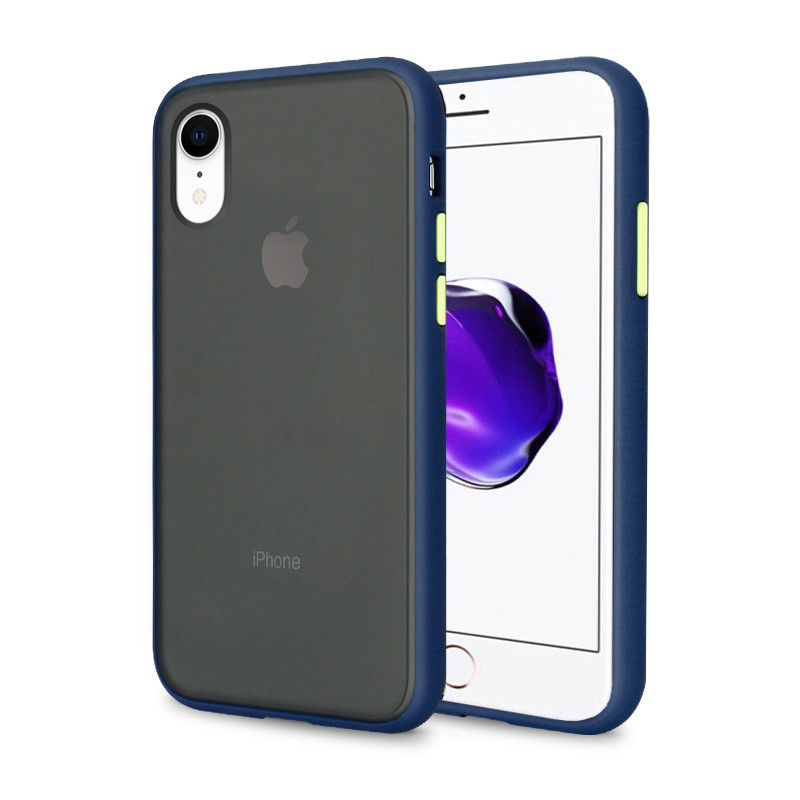 

Чехол iPhone XR Gingel Series Blue/Green