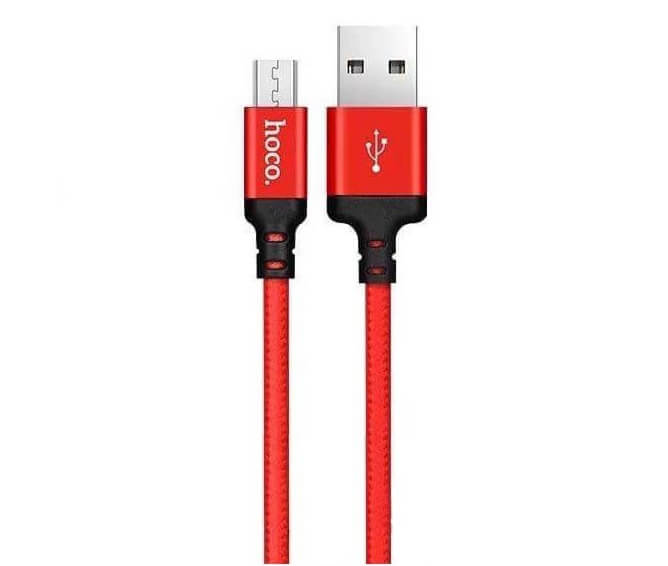 

Кабель HOCO X14 MicroUSB Red