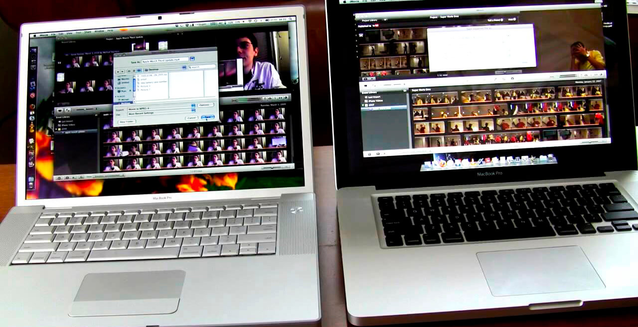 MacBook Pro 2006 и MacBook Pro 2008