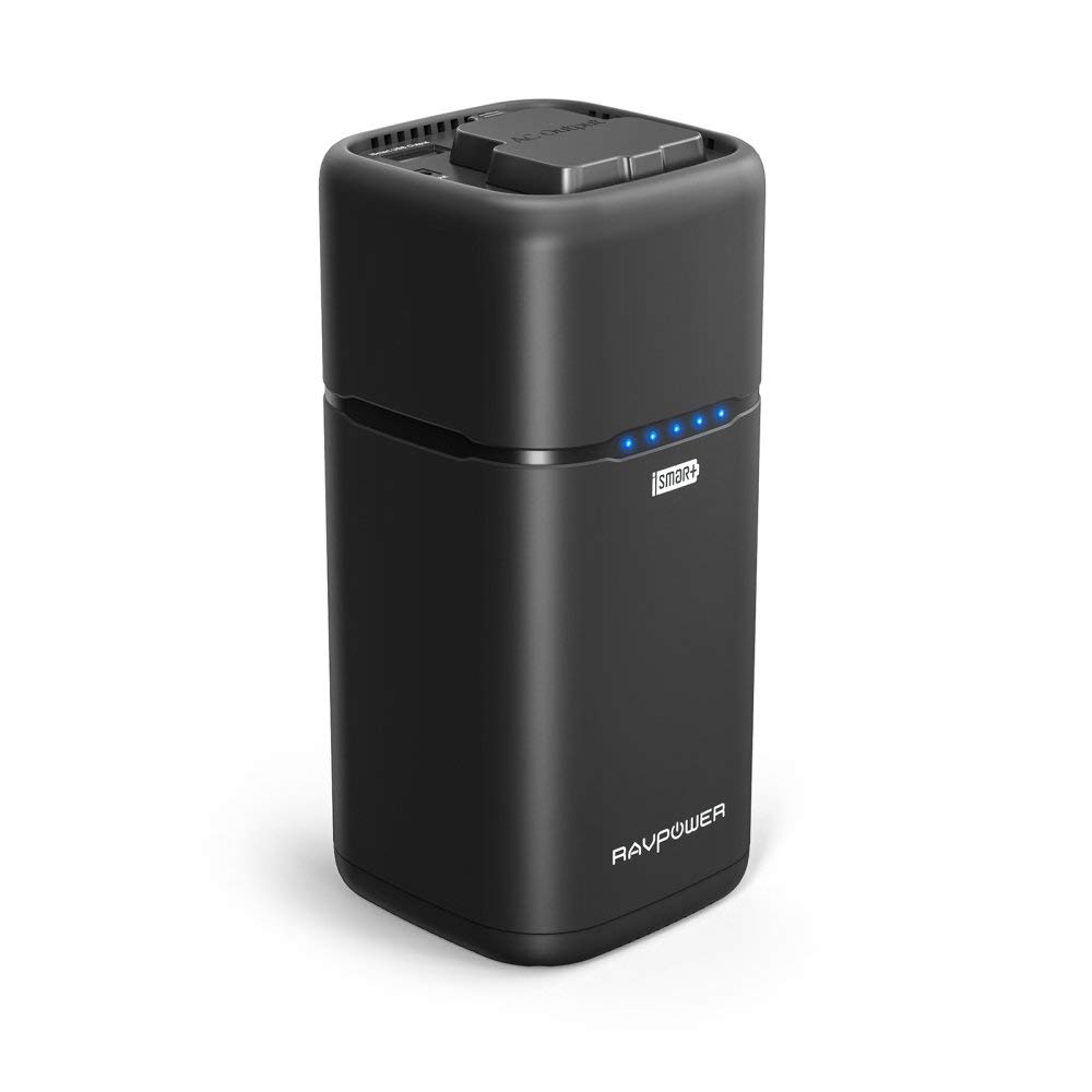 

Внешний аккумулятор RAVPower 20100mAh AC Portable Charger (UK/EU), Black RP-PB105