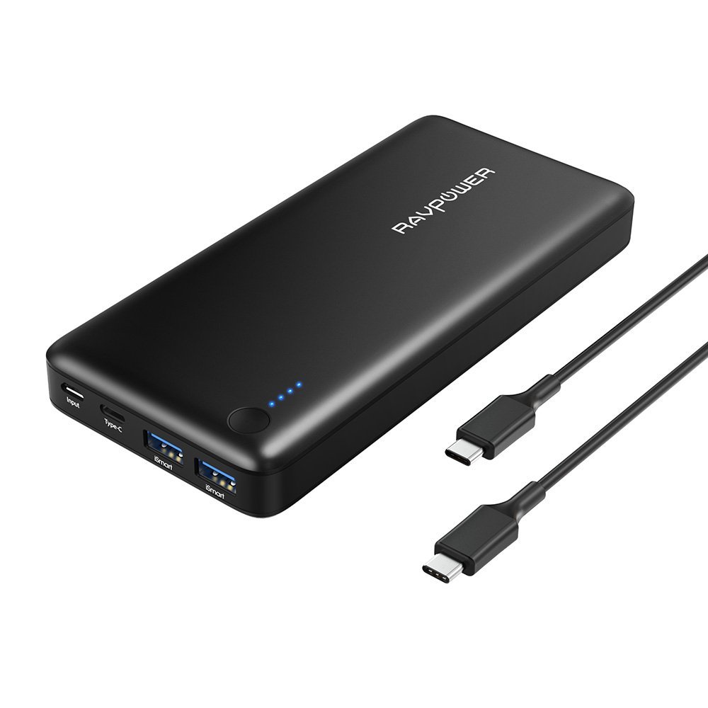 

Внешний аккумулятор RAVPower Power Bank 20100mAh 30W Black (RP-PB059)