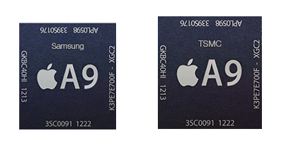 Процессоры Samsung A9, TSMC A9