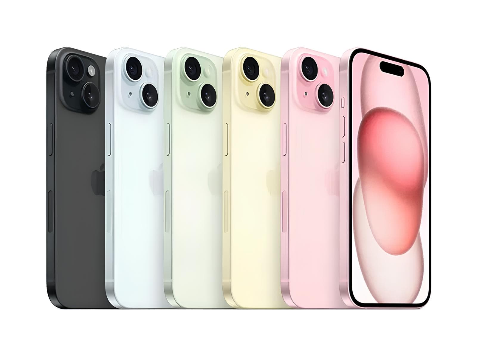 iPhone 15 у різних кольорах